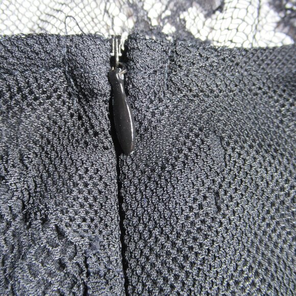 Blacklist Lip Service Satin & Lace Vintage Gown Retro Maxi Dress Goth 20s 30s - Picture 16 of 16